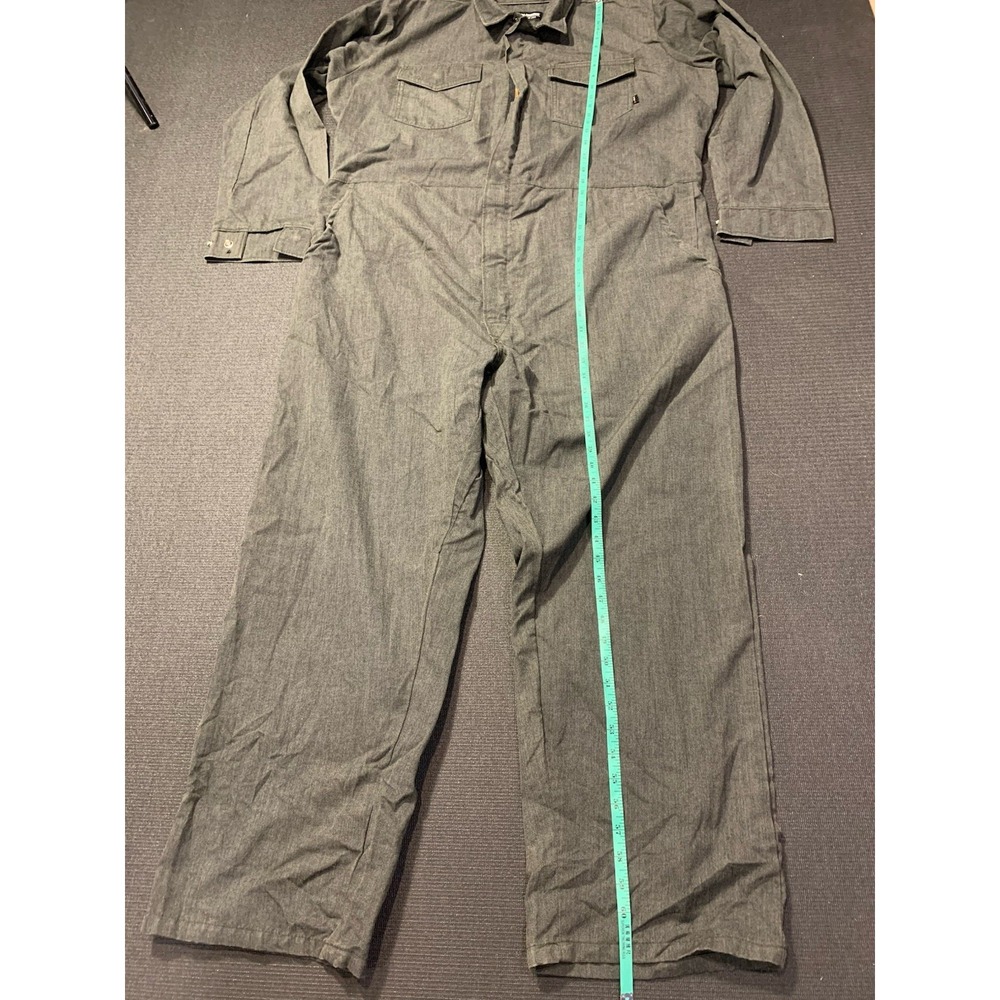 Carbon Armour Mens FR CAT 2 Coveralls Charcoal Gray Large New‎ Without Tags - Picture 5 of 6